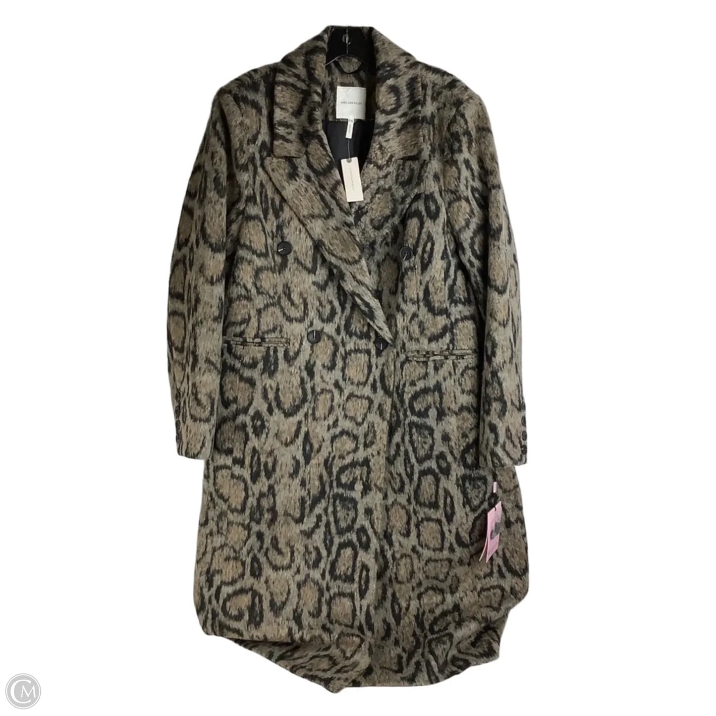 Coat Faux Fur & Sherpa By Avec Les Filles In Animal Print, Size: Xl