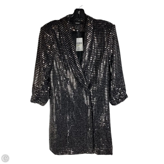 Blazer By Forever 21 In Silver, Size: M