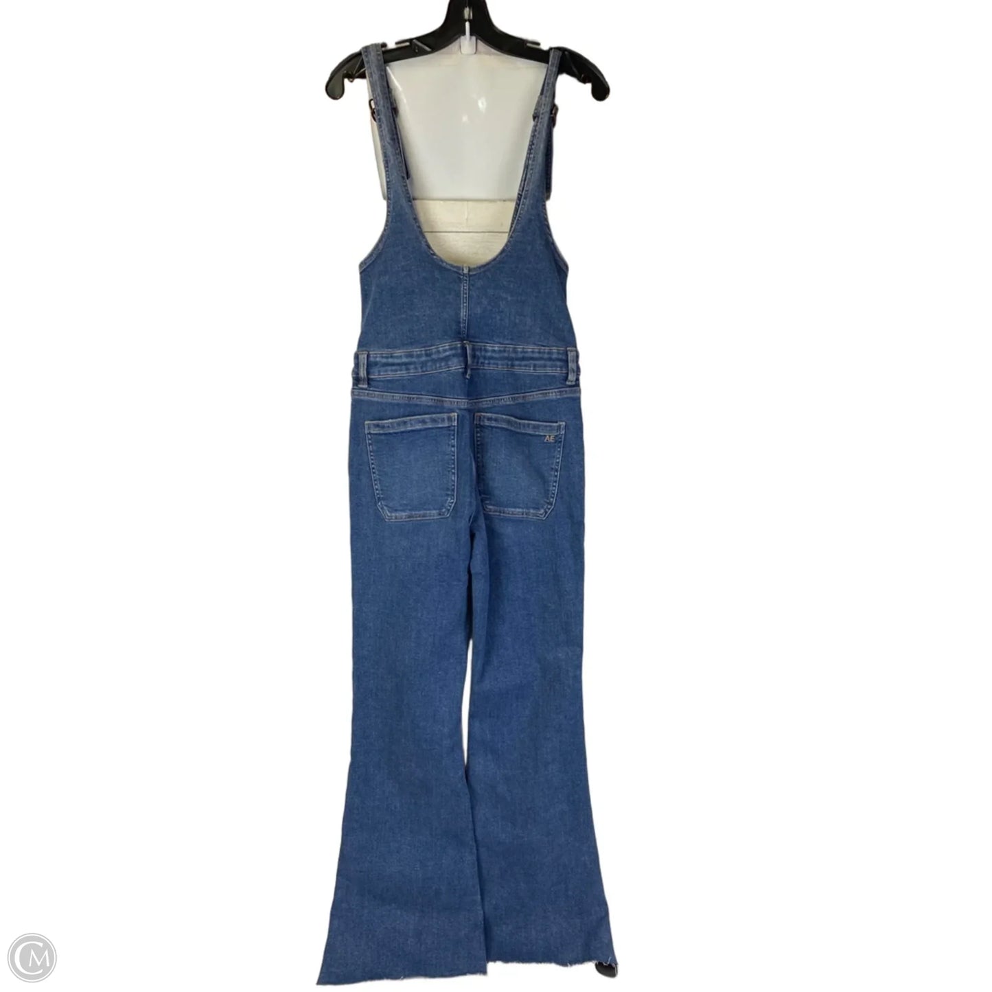 Overalls By American Eagle In Blue Denim, Size: 8
