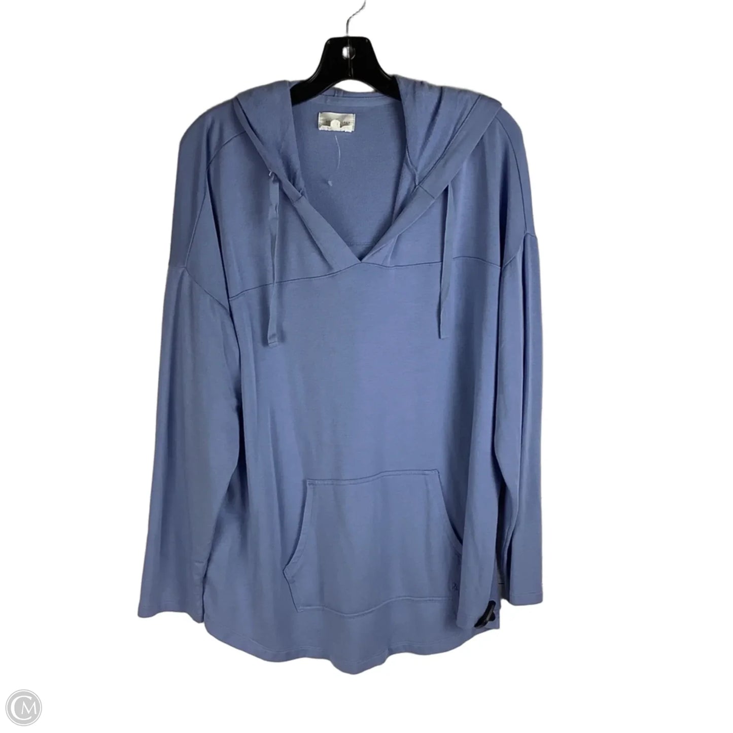 Sweatshirt Hoodie By Lou And Grey In Blue, Size: Xl