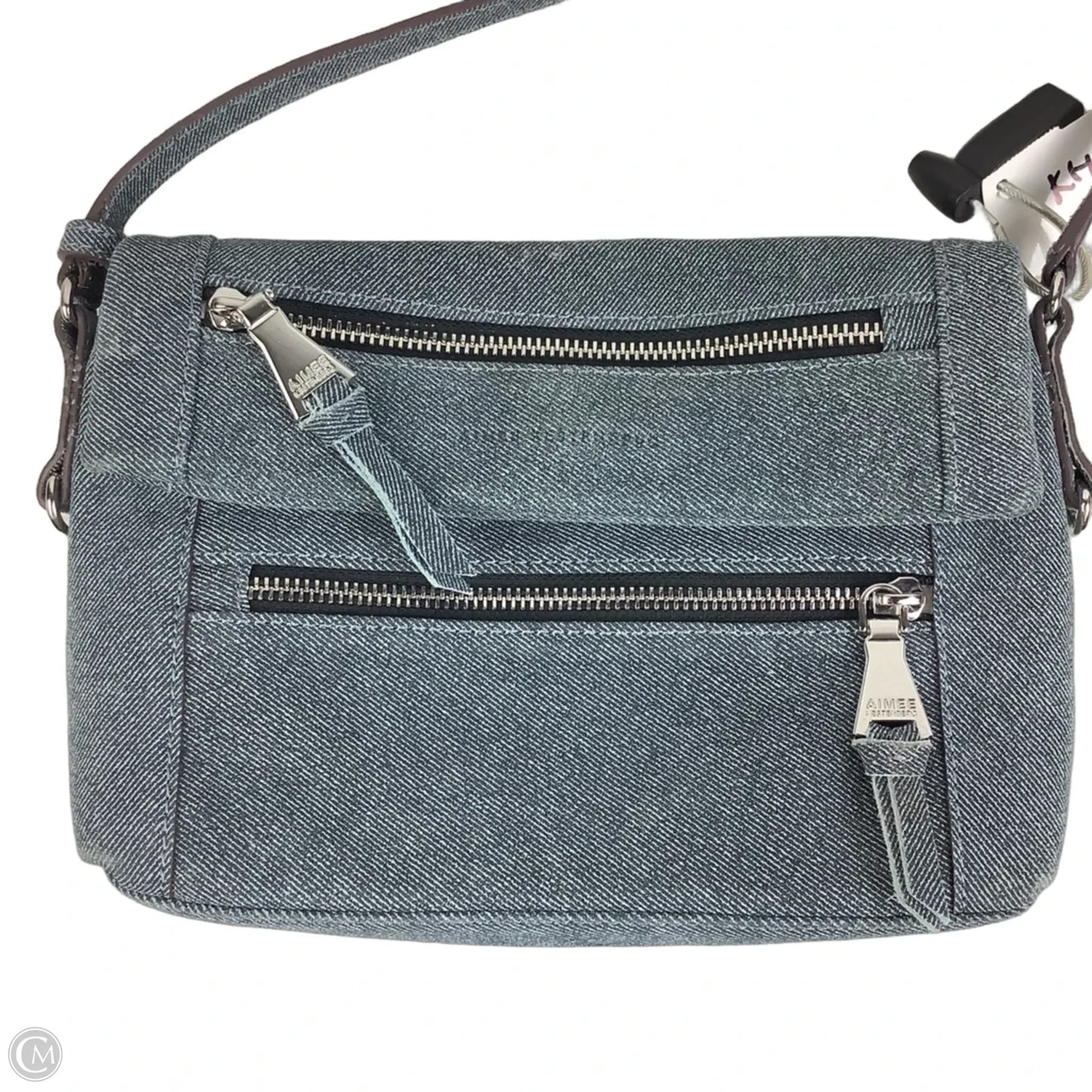 Crossbody Leather By Aimee Kestenberg, Size: Medium