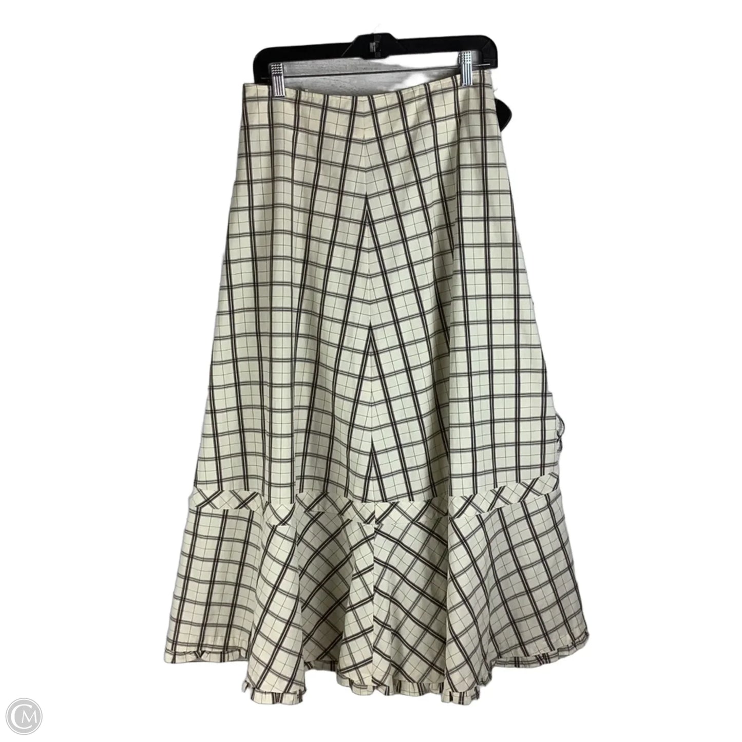 Skirt Designer By Max Mara In Cream, Size: 6