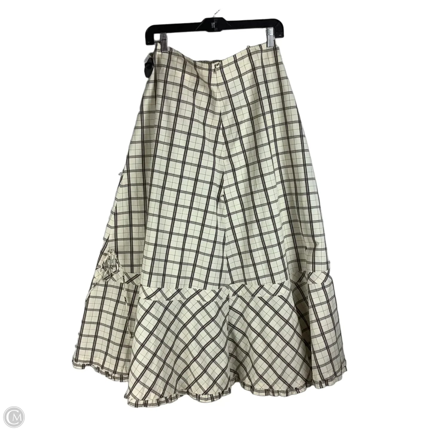 Skirt Designer By Max Mara In Cream, Size: 6