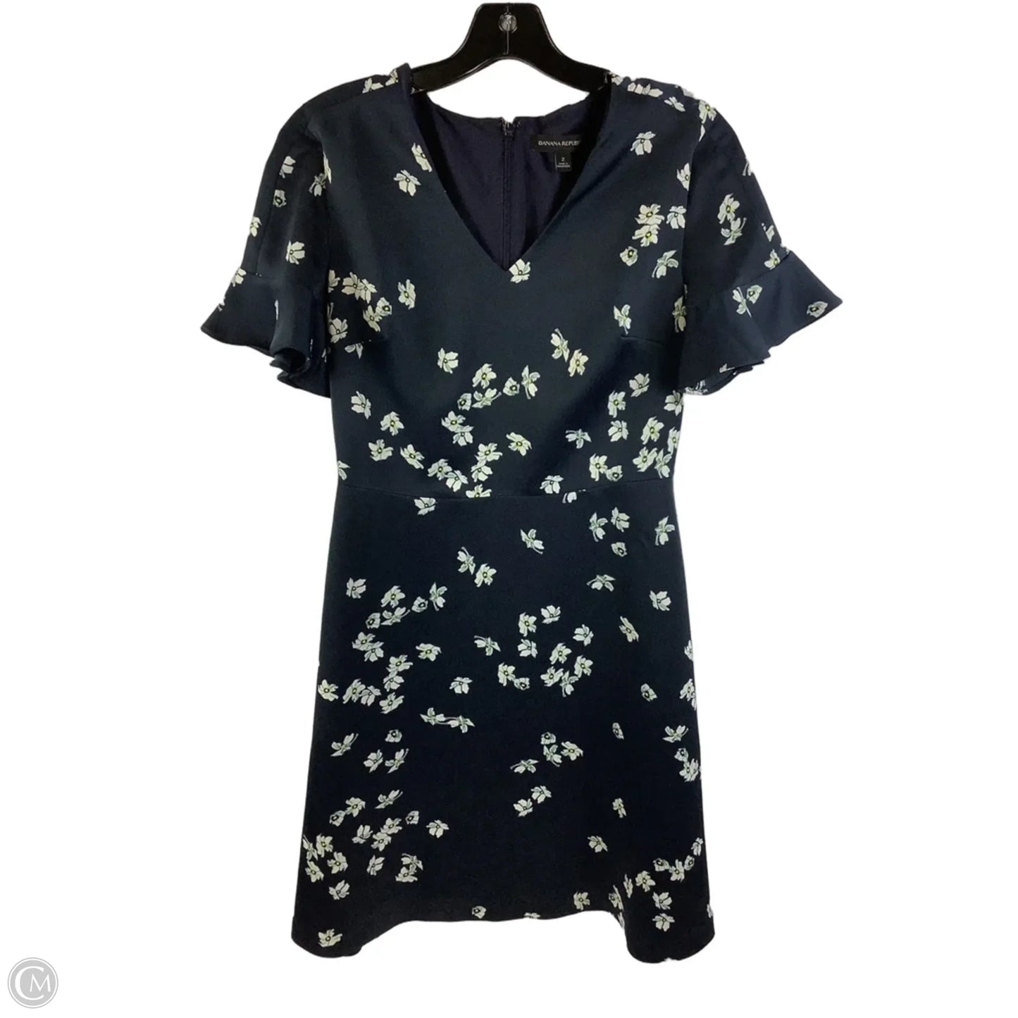 Dress Work By Banana Republic In Navy, Size: 2