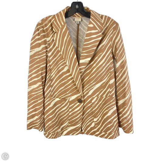 Blazer By A New Day In Zebra Print, Size: Xs