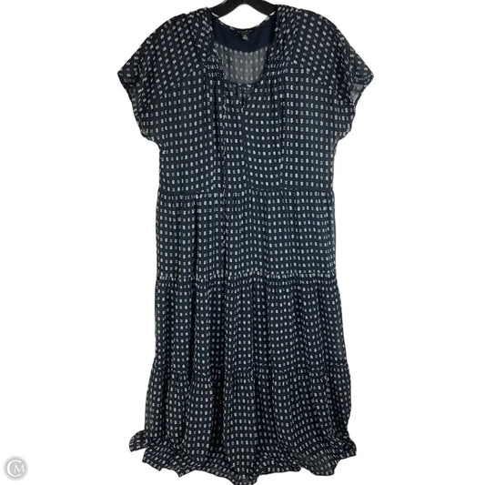 Dress Casual Maxi By Current Air In Navy, Size: M