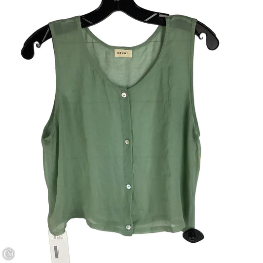 Top Sleeveless By Donni In Green, estimated medium