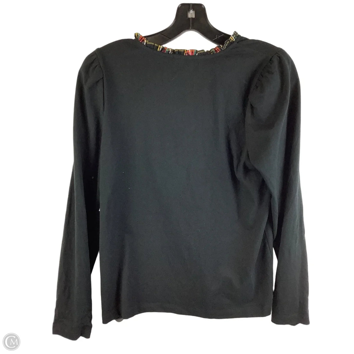 Top Long Sleeve By J. Crew In Black, Size: S