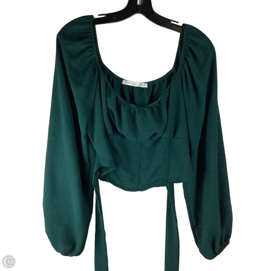 Top Long Sleeve By Altard State In Green, Size: Xl