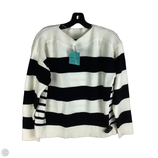 Sweater By Cmc In Black & White, Size: M