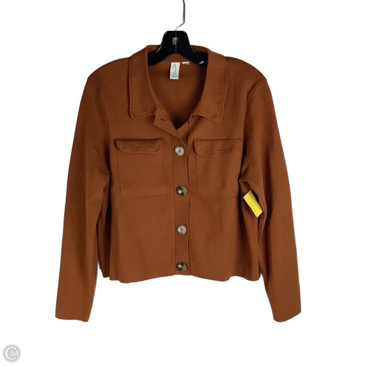 Sweater Cardigan By Joie In Brown, Size: S