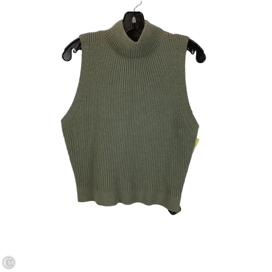 Sweater Short Sleeve By She + Sky In Green, Size: L