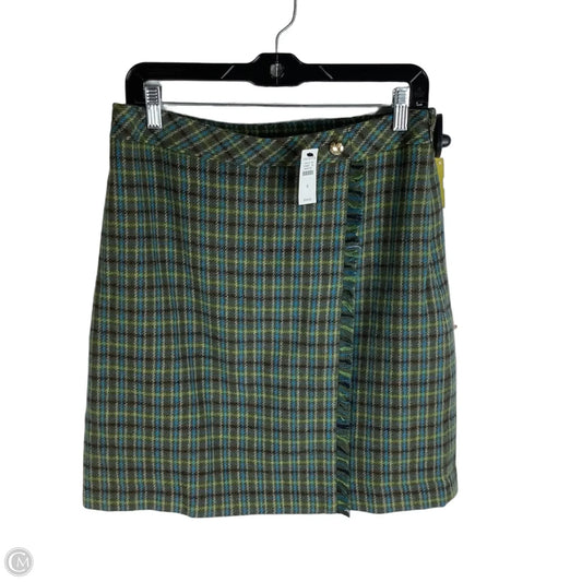 Skirt Midi By Talbots In Plaid Pattern, Size: 6