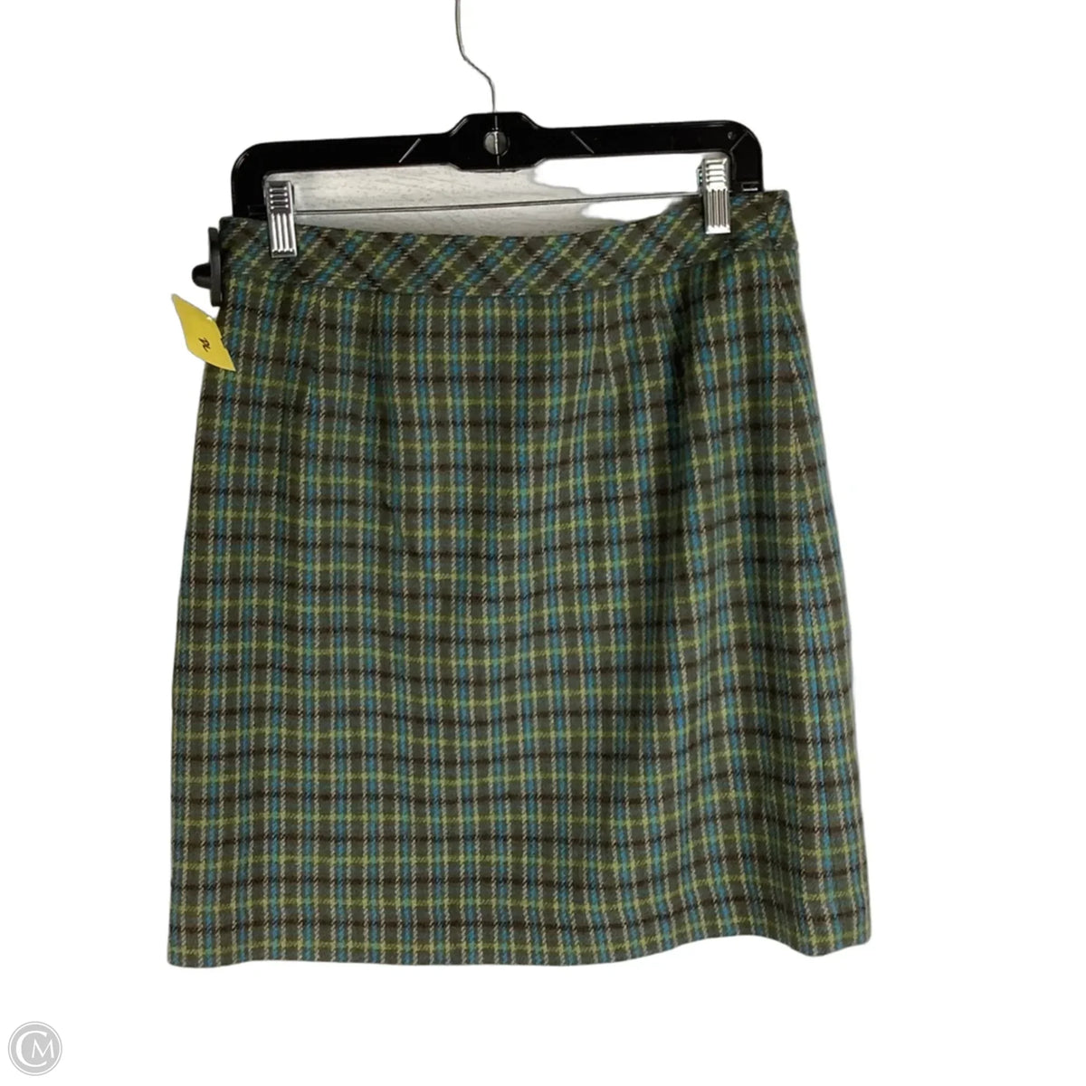 Skirt Midi By Talbots In Plaid Pattern, Size: 6