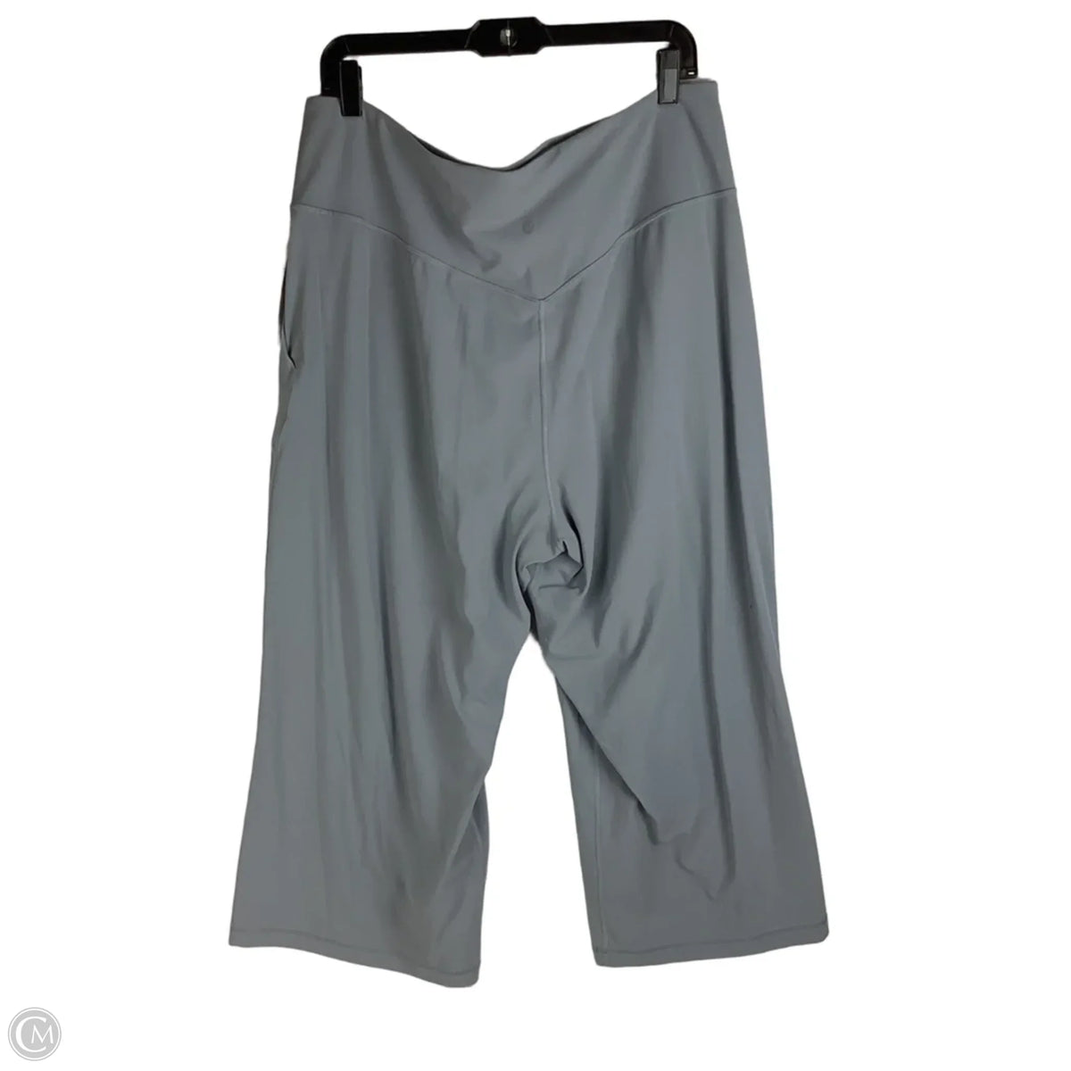 Athletic Capris By Lululemon In Grey, Size: 18