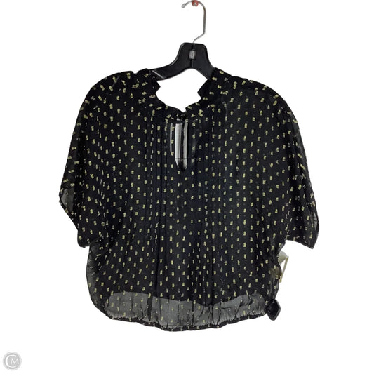Top Sleeveless By Tracy Reese In Black & Gold, Size: Xs