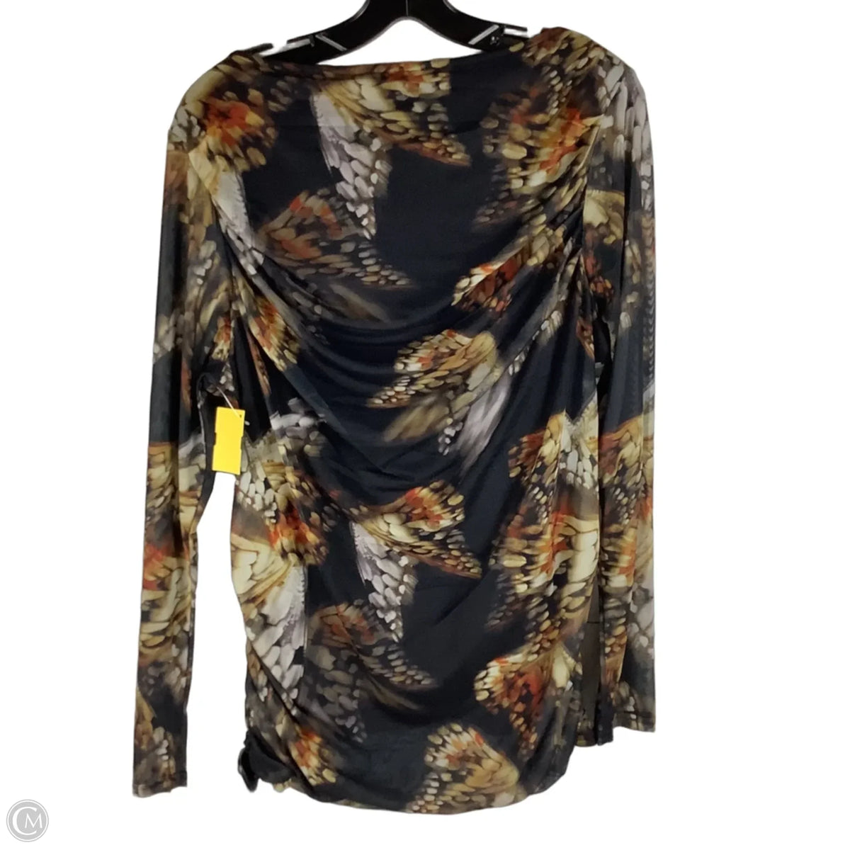 Top Long Sleeve By Dr2 In Black, Size: 1x