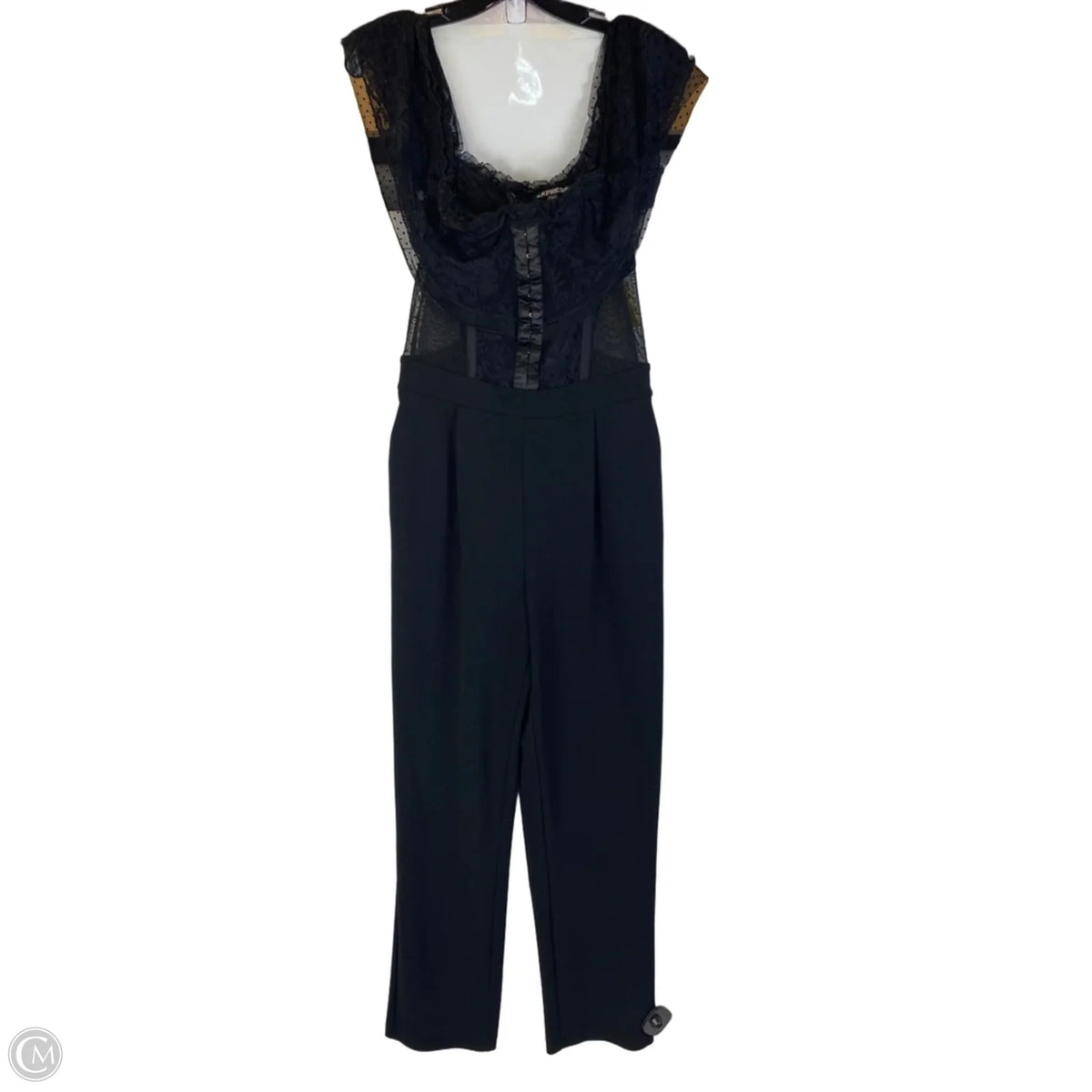Jumpsuit By Express In Black, Size: 4