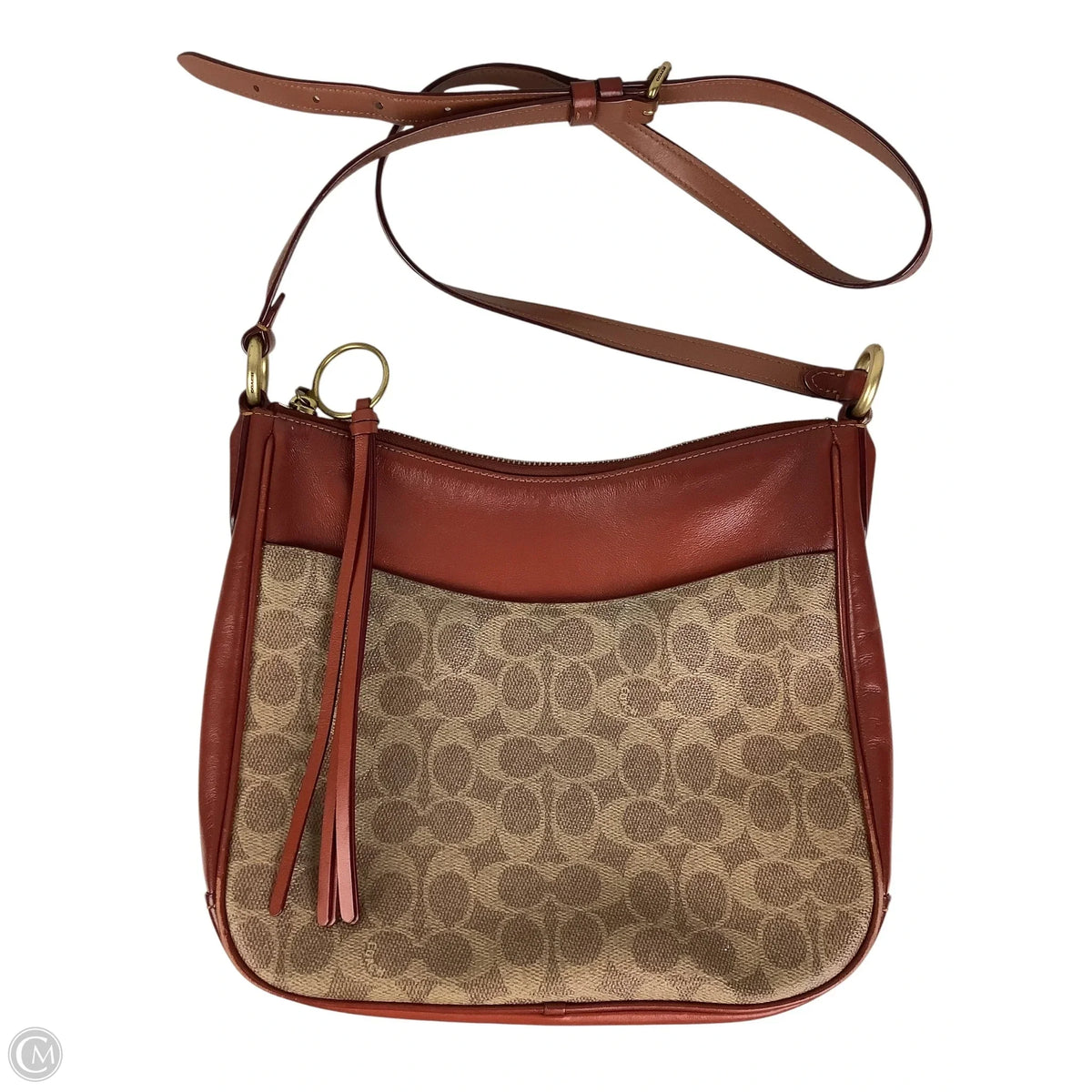 Crossbody Designer By Coach, Size: Medium