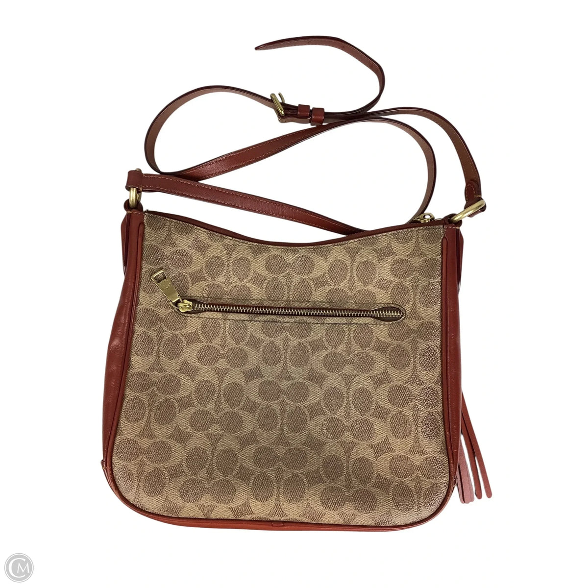 Crossbody Designer By Coach, Size: Medium