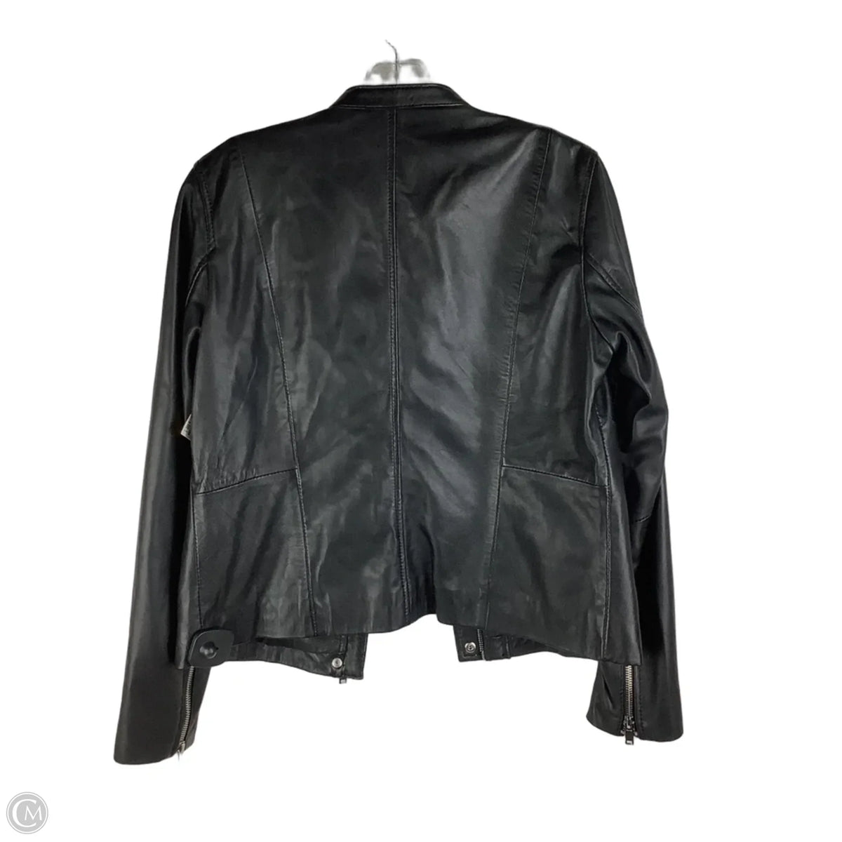 Jacket Leather By Mng In Black, Size: M