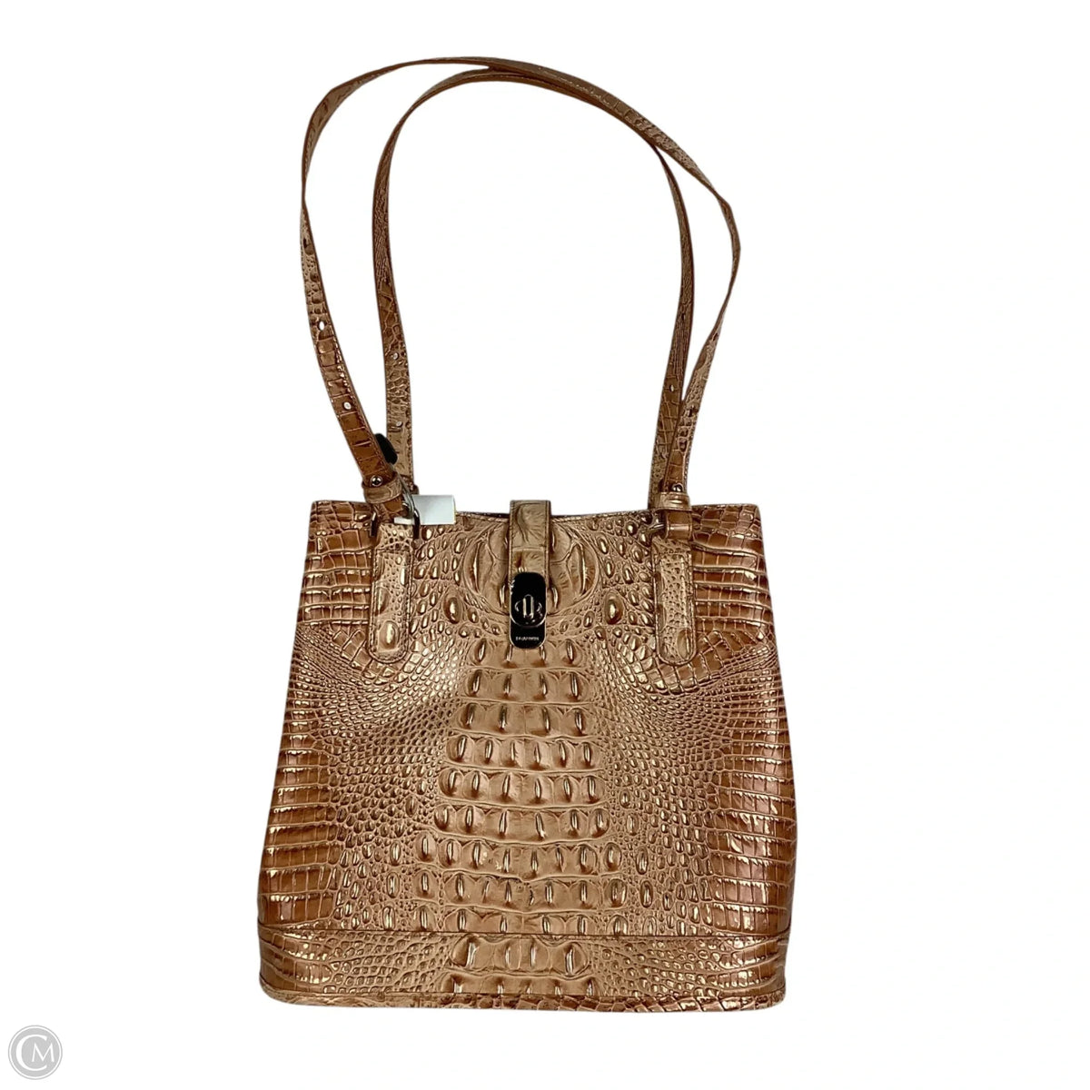 Handbag Designer By Brahmin, Size: Medium