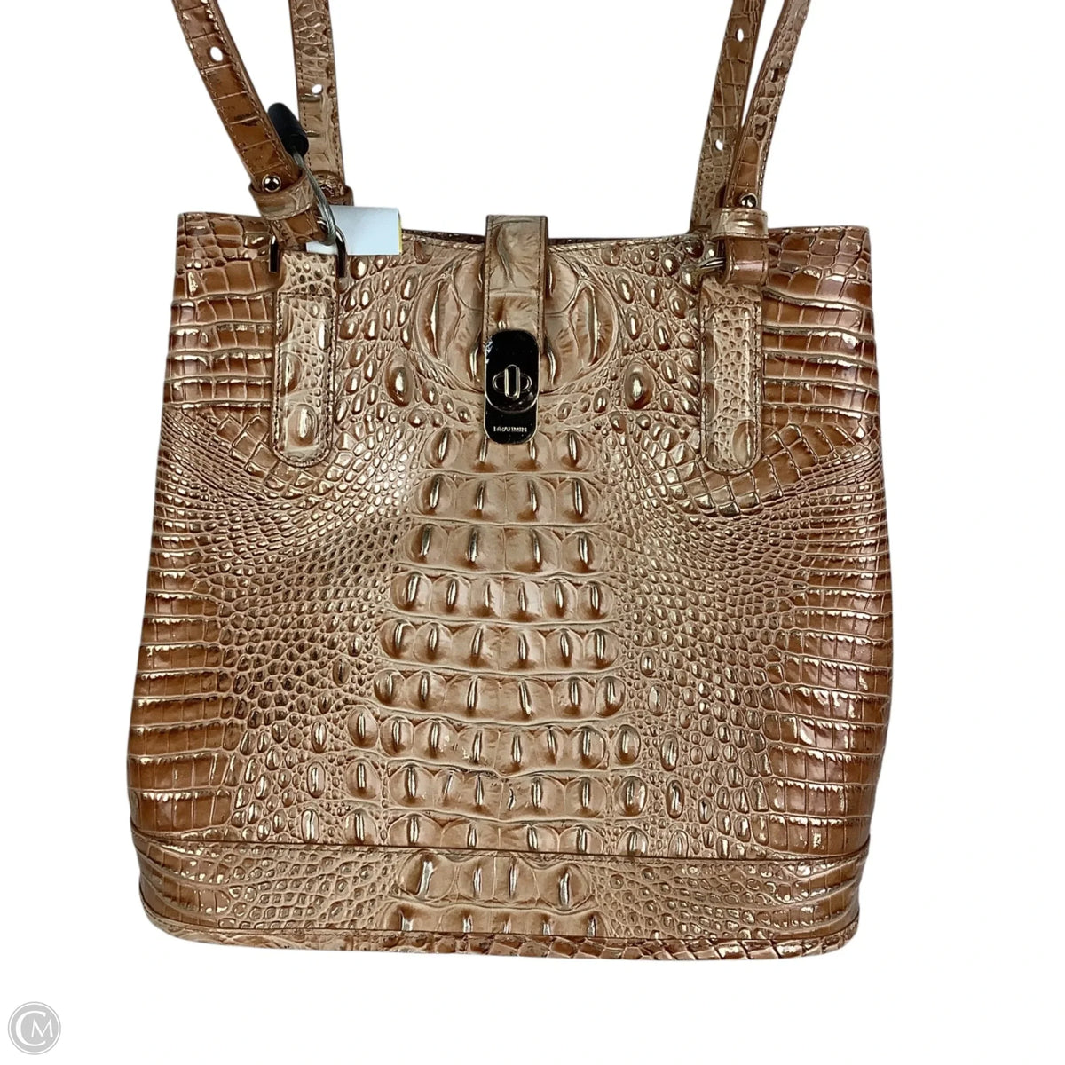 Handbag Designer By Brahmin, Size: Medium