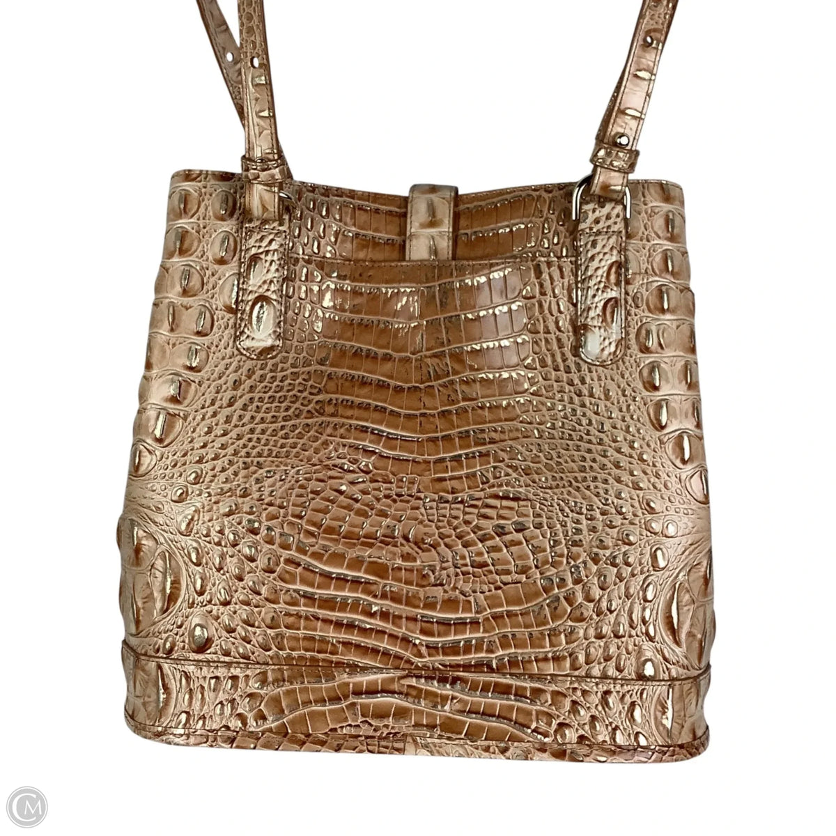 Handbag Designer By Brahmin, Size: Medium