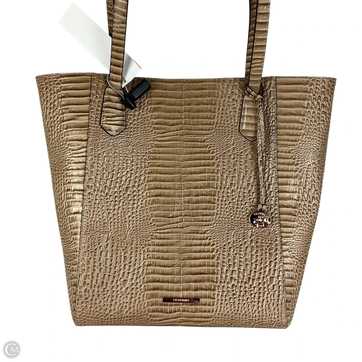 Tote Designer By Brahmin, Size: Large