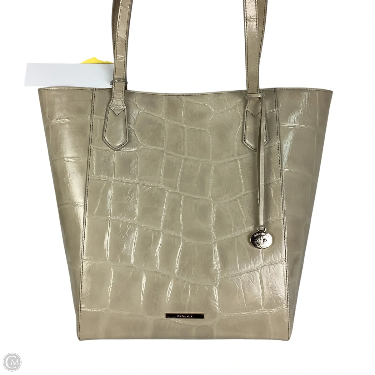 Tote Designer By Brahmin, Size: Medium