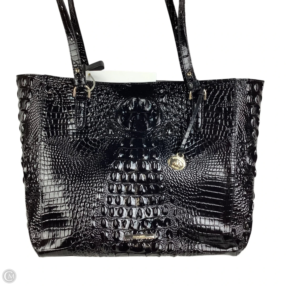 Handbag Designer By Brahmin, Size: Large