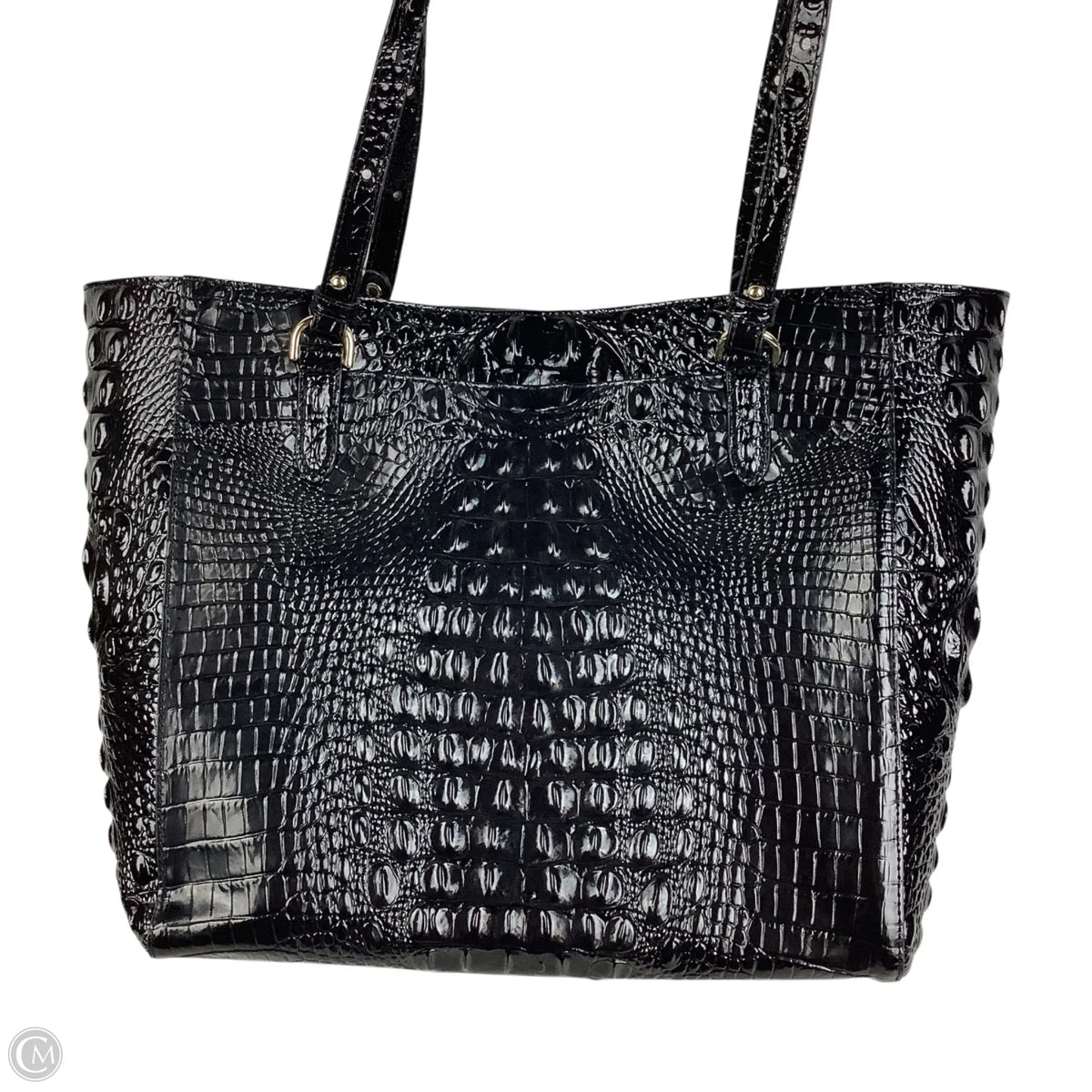 Handbag Designer By Brahmin, Size: Large