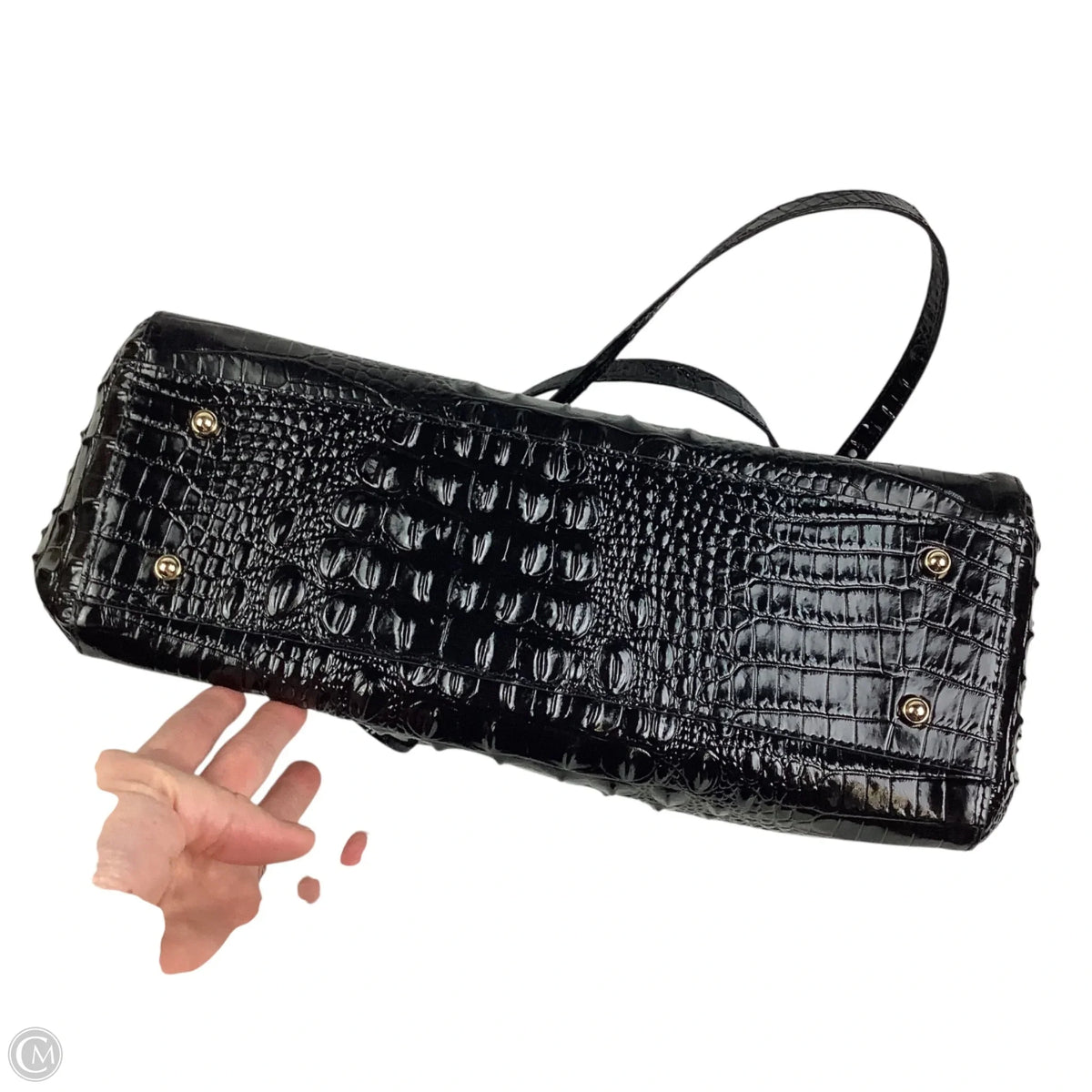 Handbag Designer By Brahmin, Size: Large