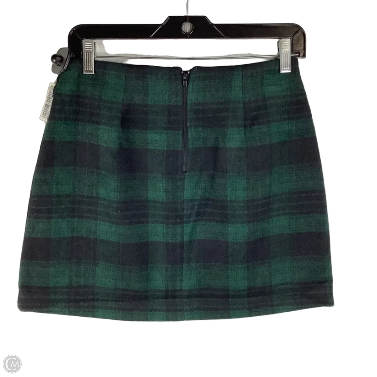 Skirt Mini & Short By Copper Key In Plaid Pattern, Size: S