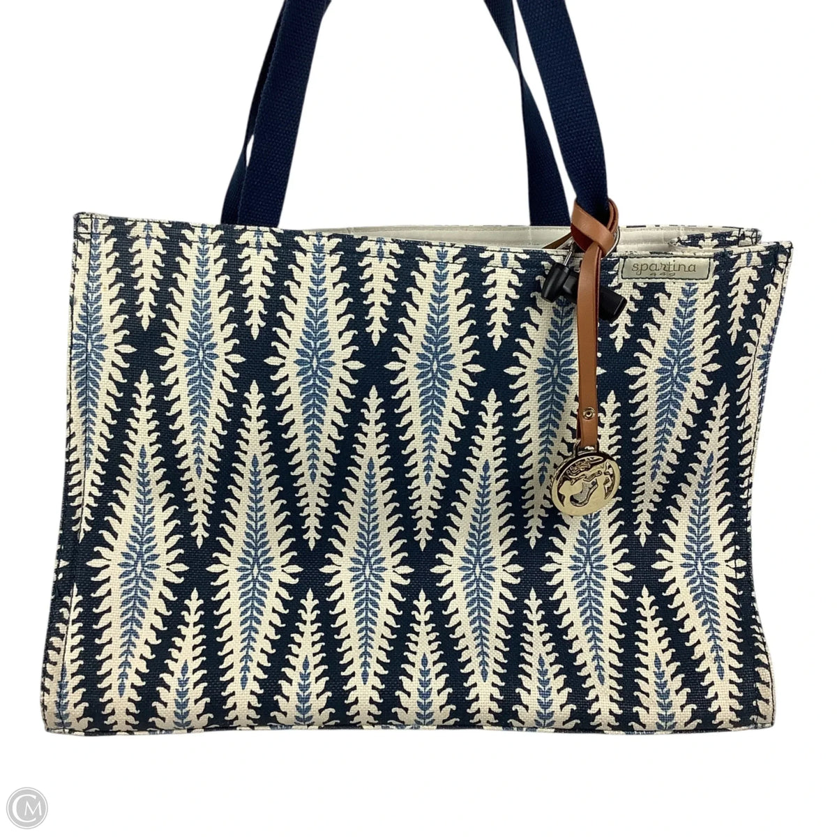 Tote Designer By Spartina, Size: Large