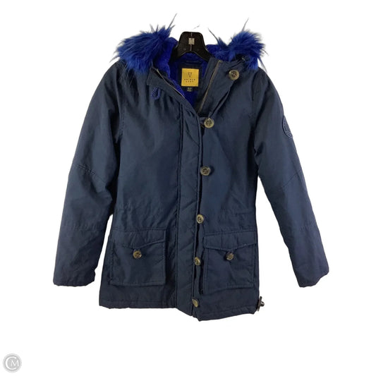 Coat Puffer & Quilted By Cmc In Navy, Size: Xs