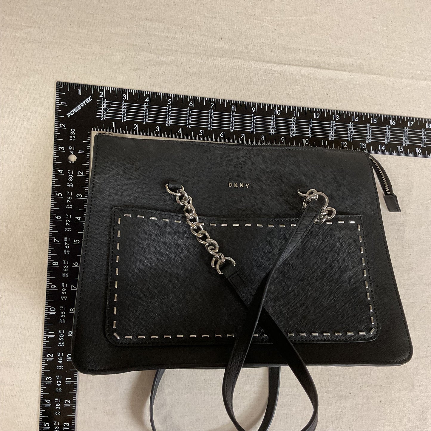 Handbag By Dkny In Black, Size:Medium