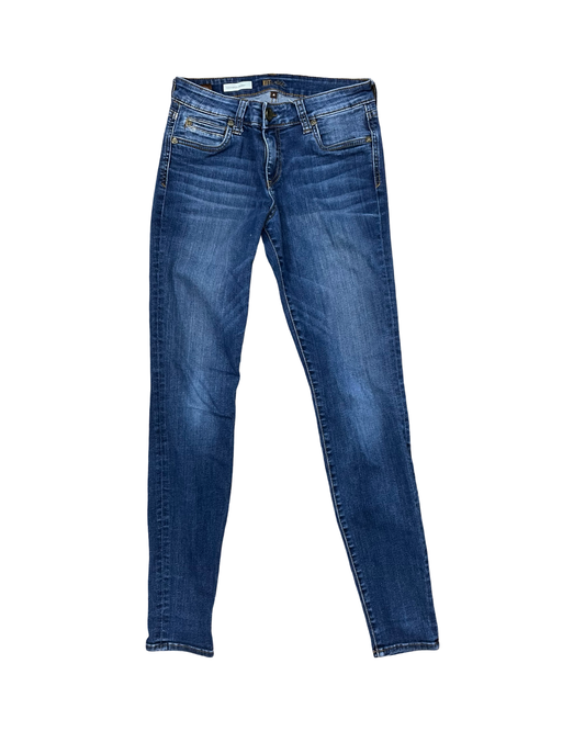 Jeans Skinny By Kut In Blue Denim, Size:4