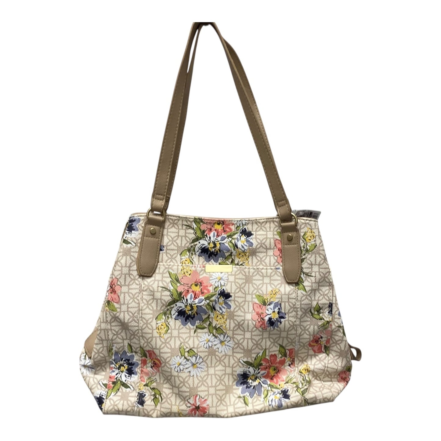 Handbag  In Tan, Size:Medium as is