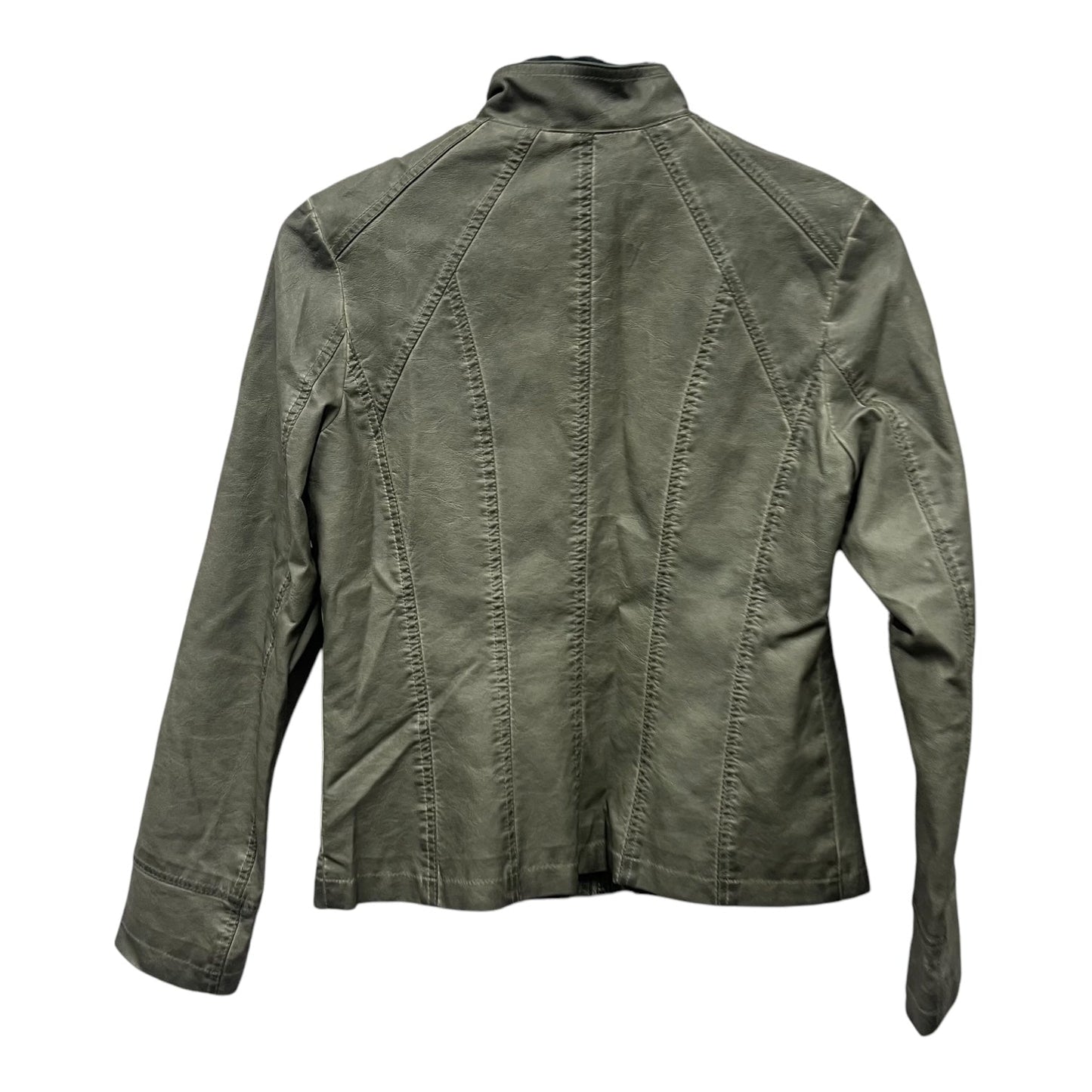 Jacket Moto By Bernardo In Grey, Size:S