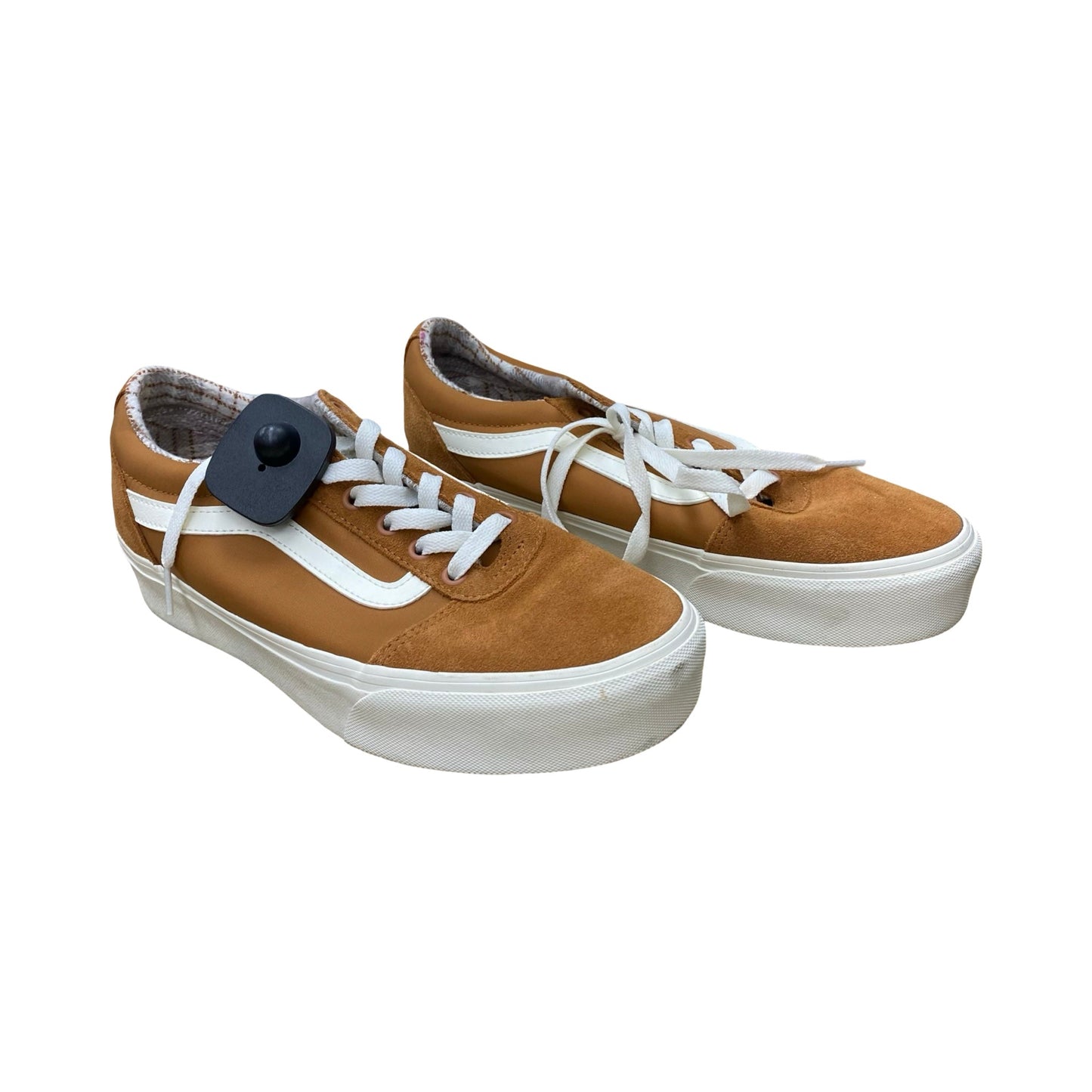 Shoes Sneakers By Vans In Brown, Size:10