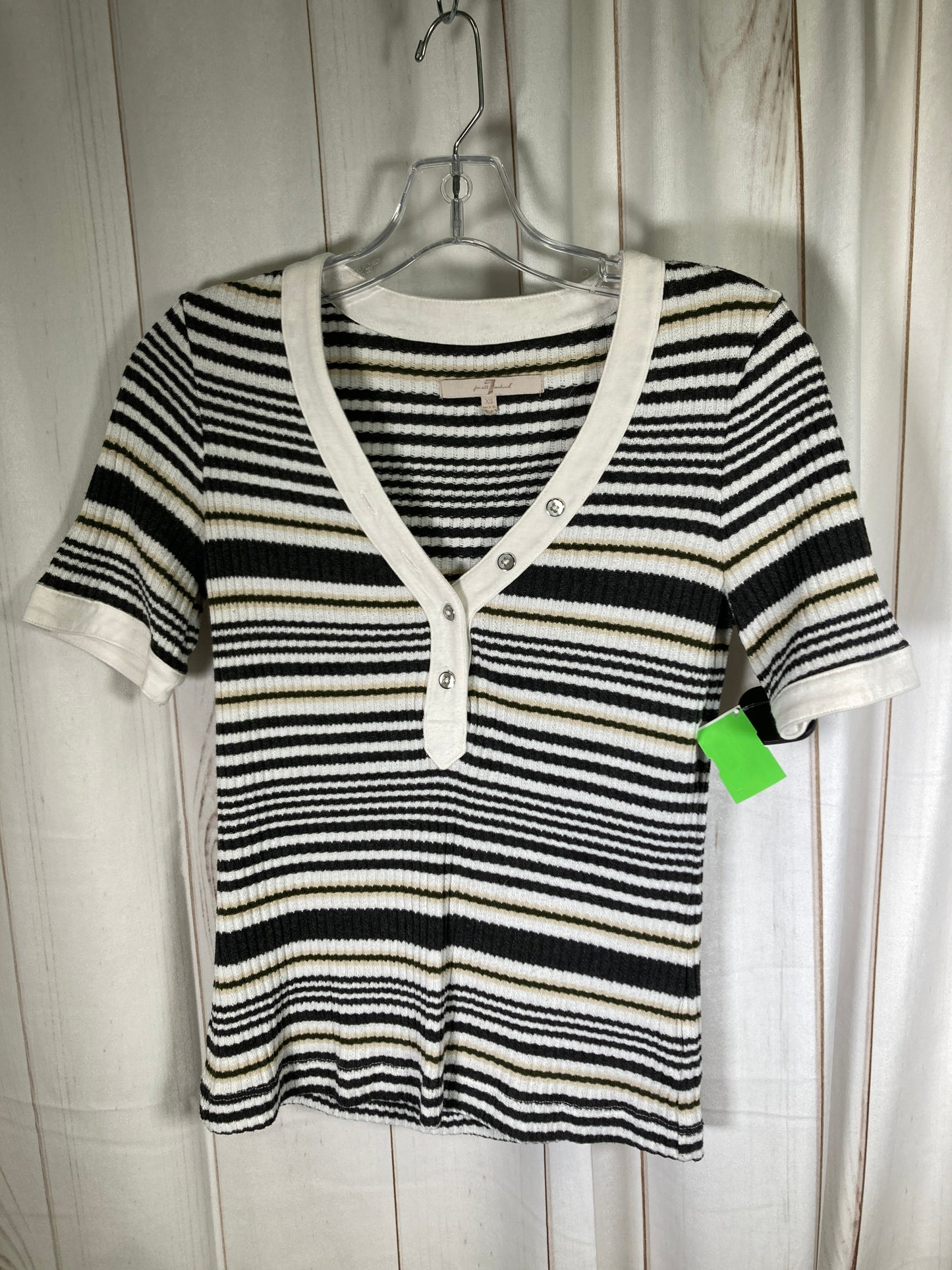 Top Short Sleeve Designer By 7 For All Mankind  Size: Xs