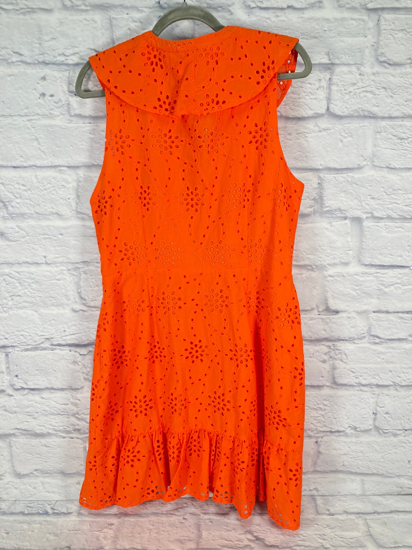 Orange Dress Designer Milly, Size L