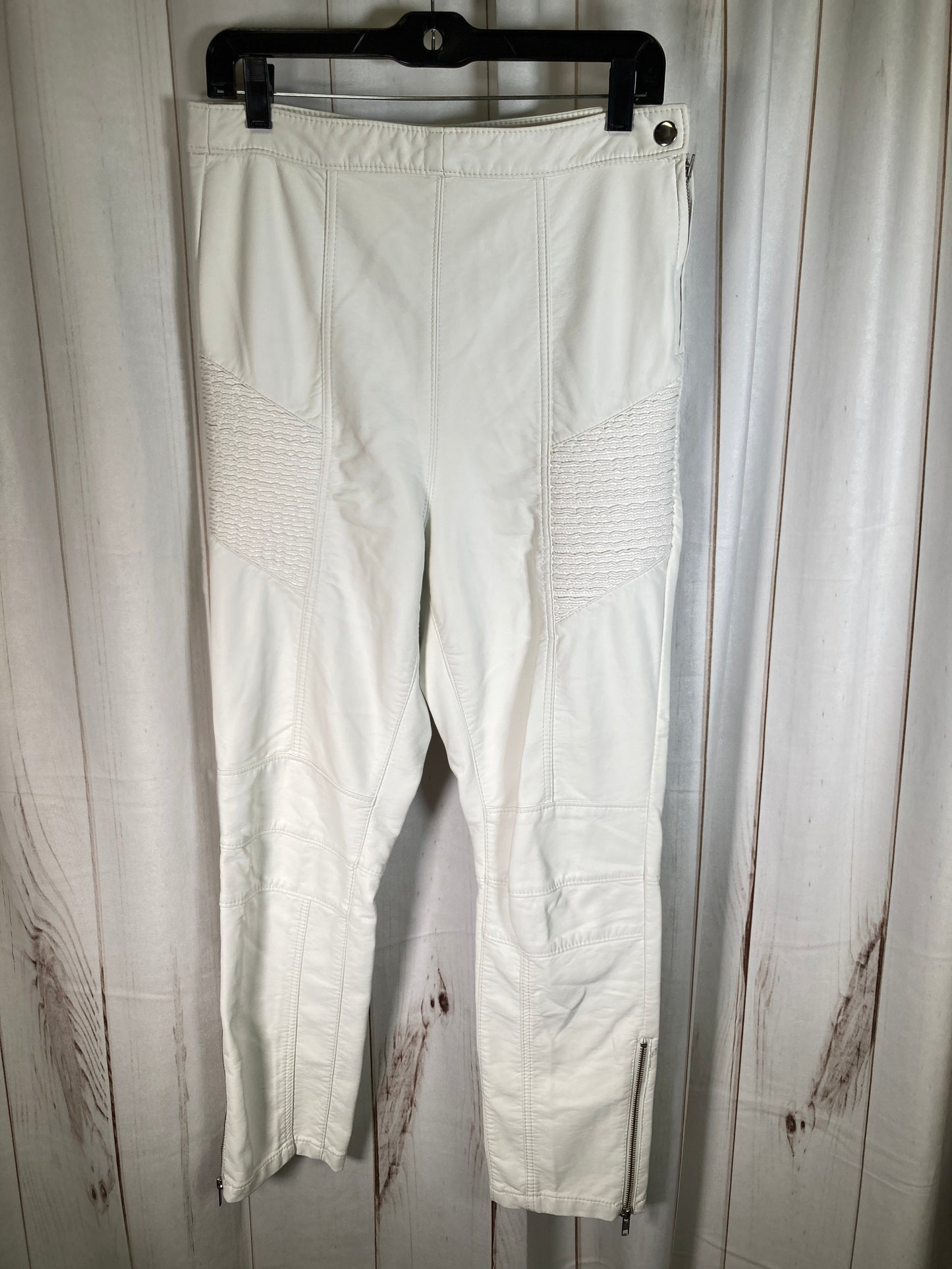 White Pants Cropped Free People, Size 12