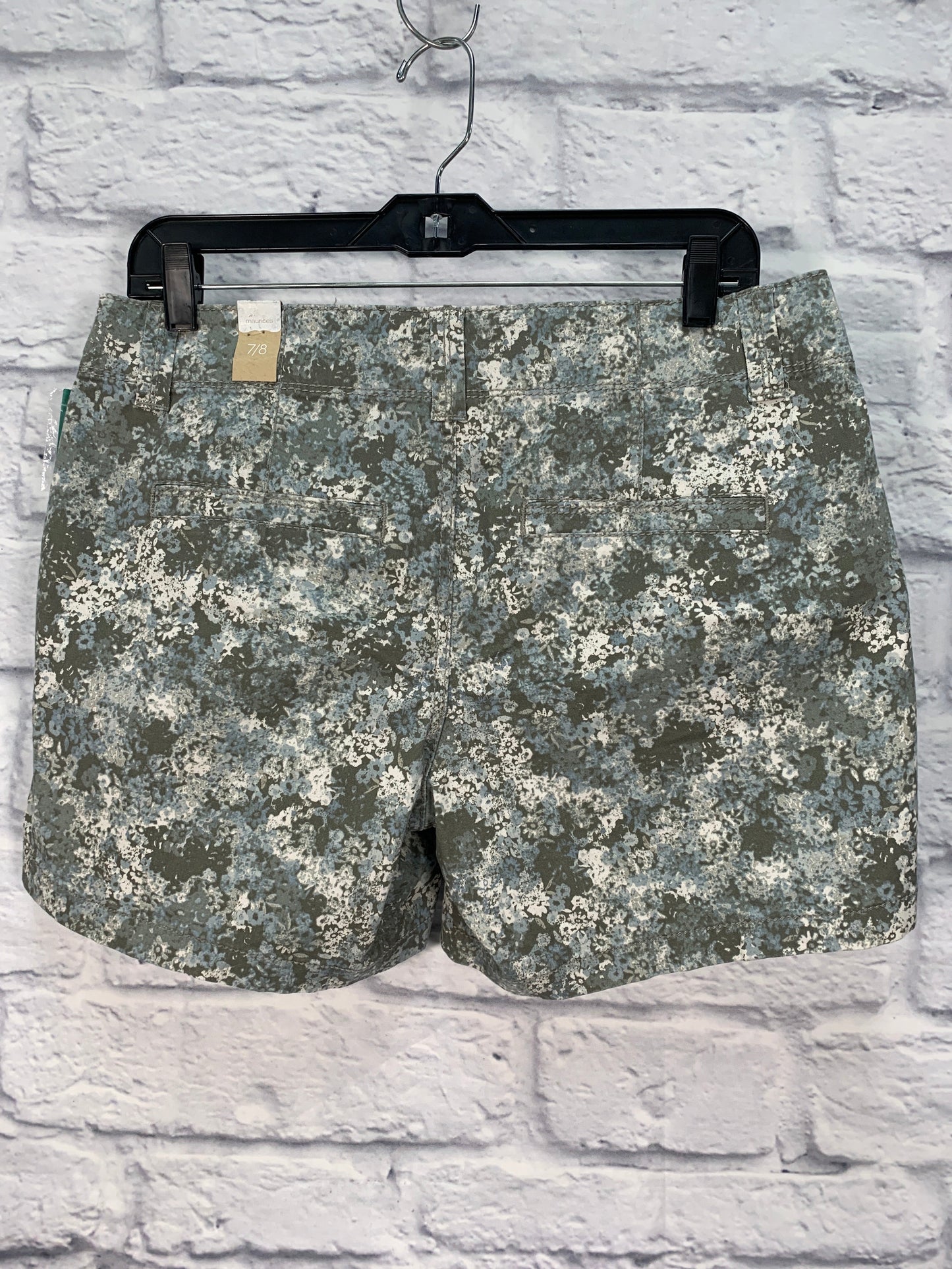 Green & Grey Shorts Maurices, Size 8