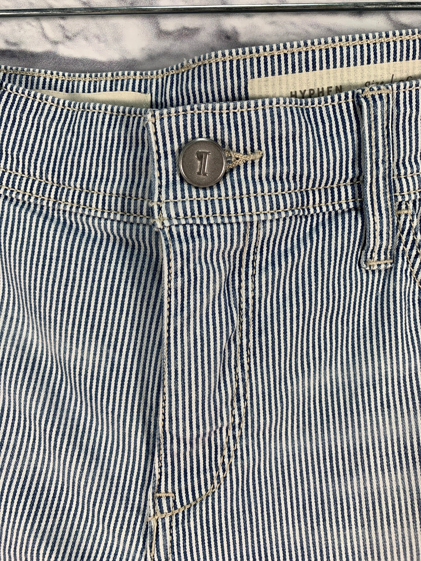 Blue & White Shorts Pilcro, Size 2