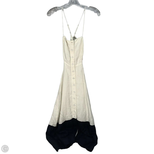 Dress Casual Maxi By Maeve In Black & White, Size: Xs