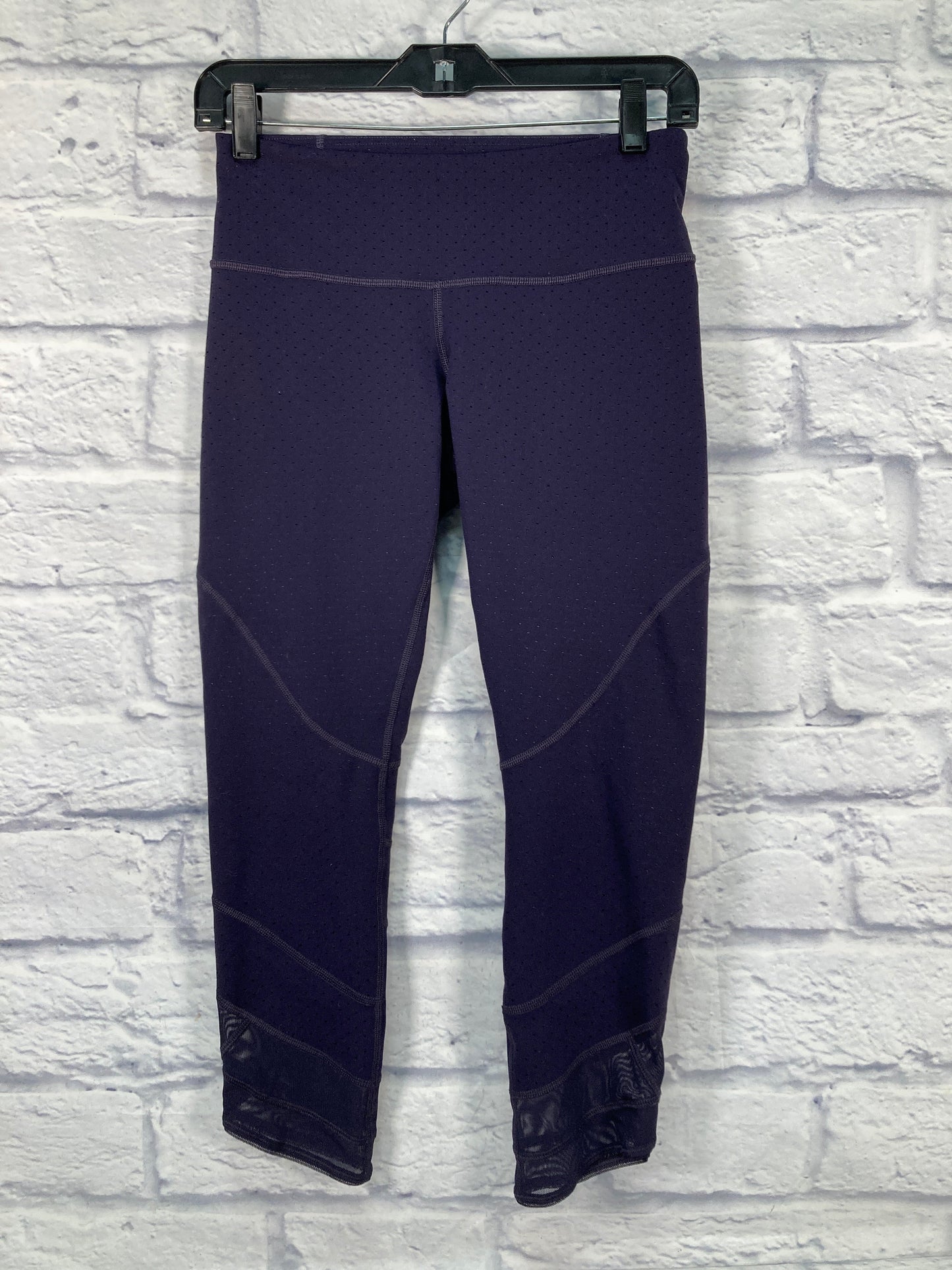 Athletic Leggings Capris By Lululemon In Purple, Size: S