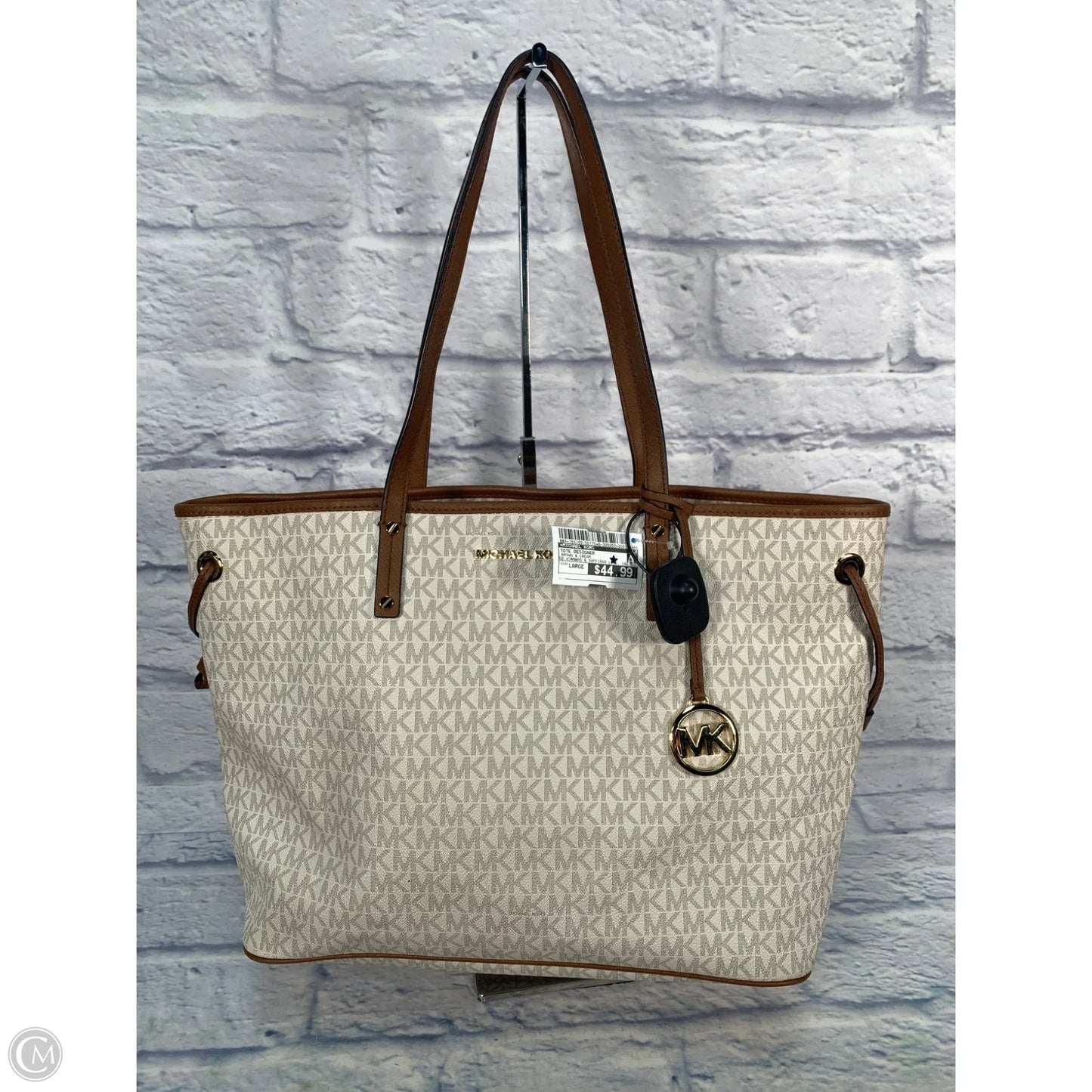 Tote Designer By Michael Kors, Size: Large