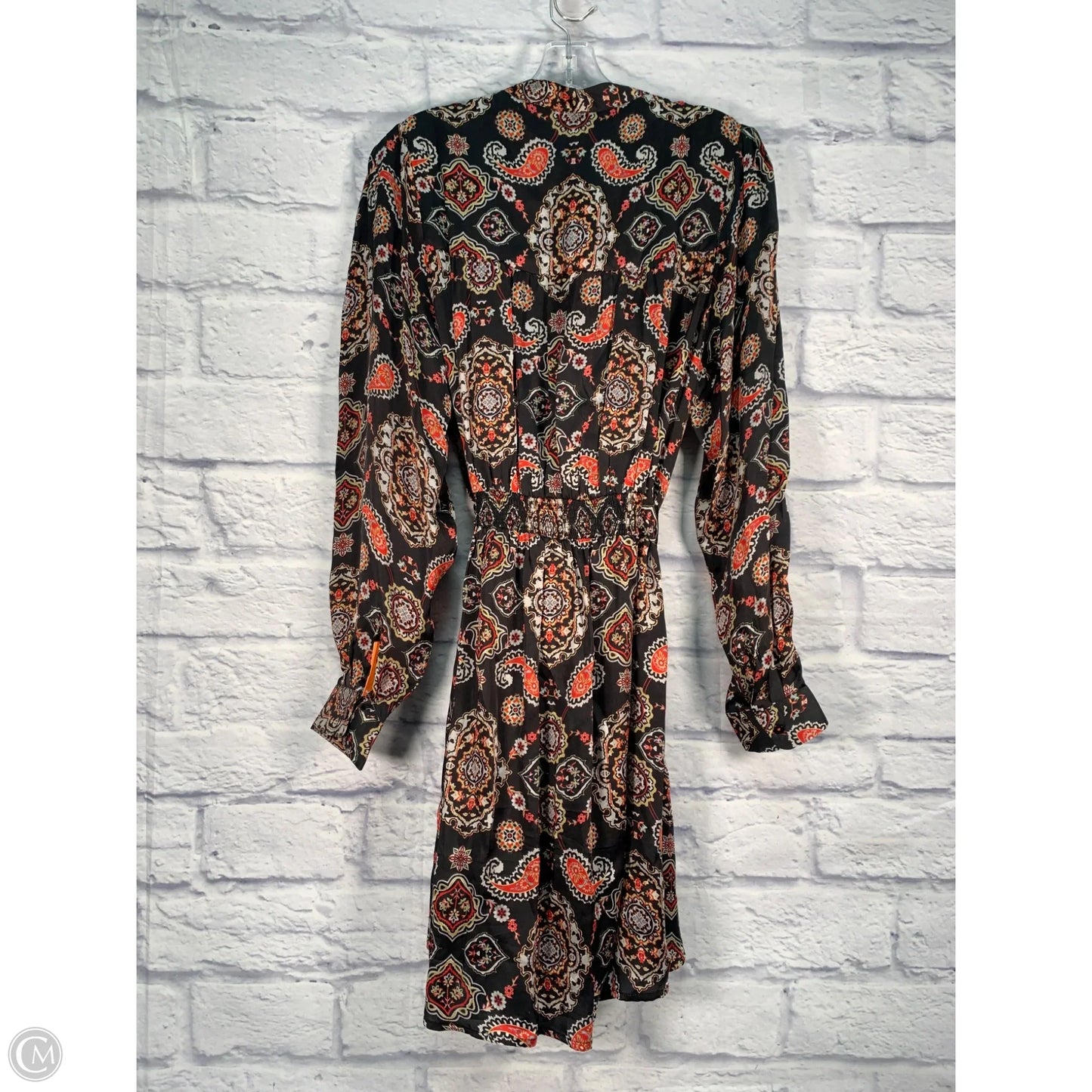 Dress Party Short By Tolani In Black & Orange, Size: L